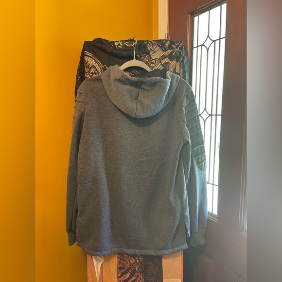 Grey Hooded Jacket - Picture 2 of 4